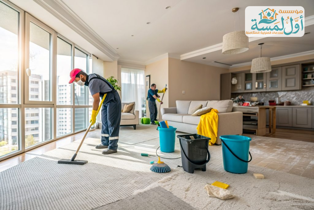 شركة نظافة عامة بالقصيم | مؤسسة أول لمسة